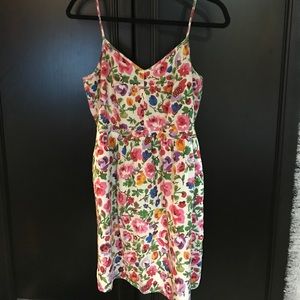 Madewell floral cami dress
